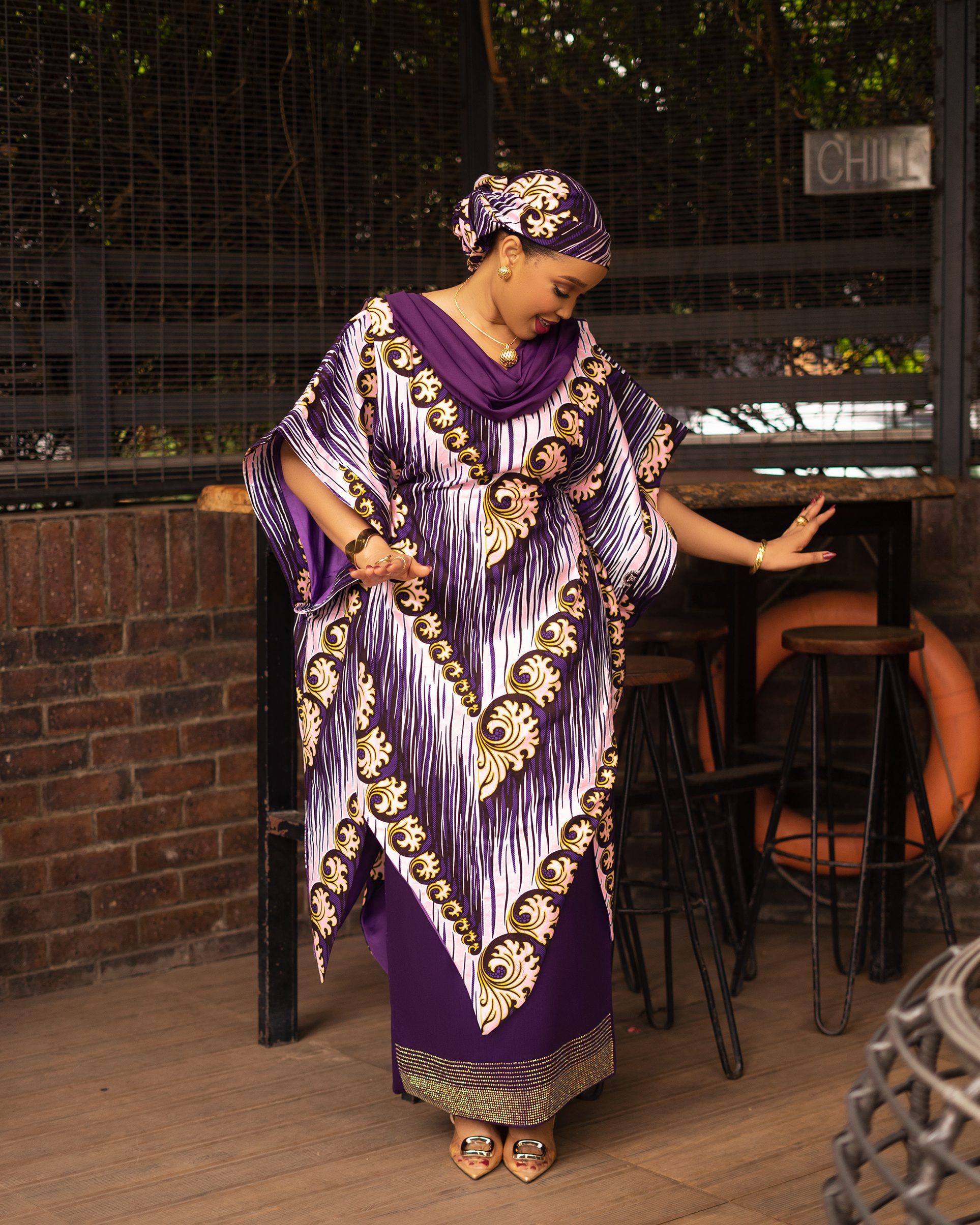Queen Daurama 2-Piece Boubou - Image 4